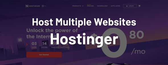 host-multiple-websites-hostinger
